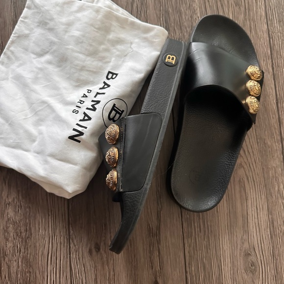 Balmain slides for women size 41 - Picture 2 of 6